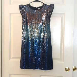 Sequined dress for big girls size XL